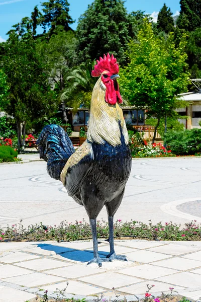 Denizli rooster sculpture