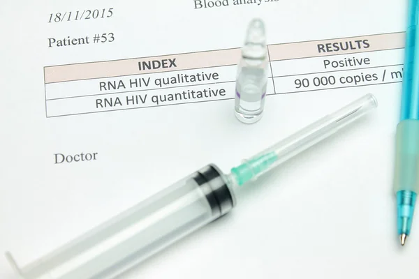 A positive HIV test