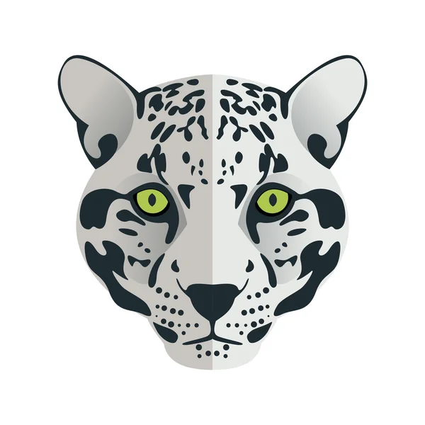 Jaguar head flat logo