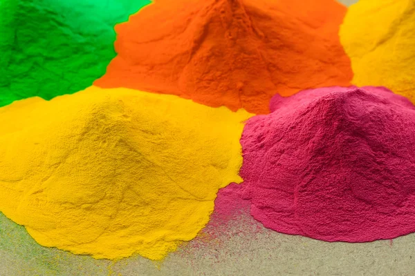 Colorful of powder coating.