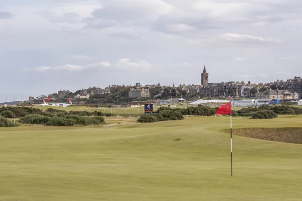 View of St andrews from links golf course