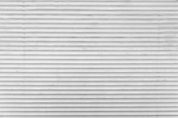 White metal roller door shutter background