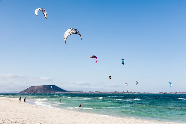 Kite surfing in Fuerteventura