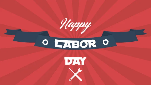 American labor day background. Vector illustration.