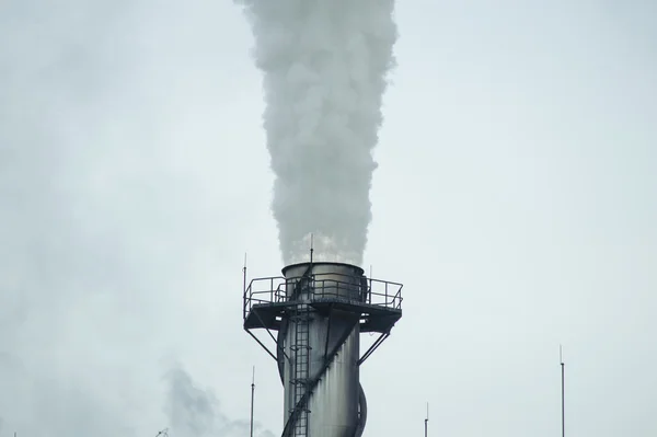 Steam power plant. Blow-off