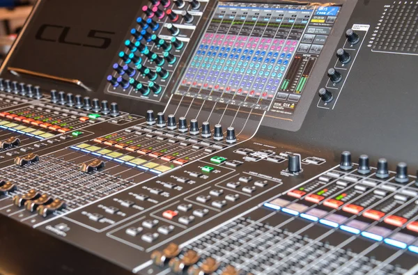 Television mixing console