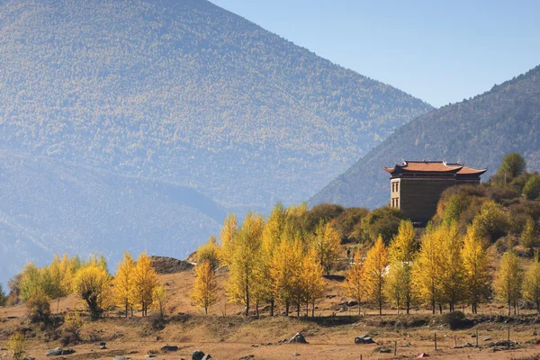 The western region of Kangding City, Sichuan Tibetan Autonomous Prefecture, Ganzi province China the Xinduqiao, located at 318 State Road, the Sichuan Tibet line