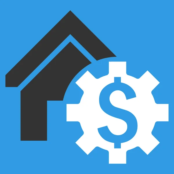 House Rent Options Flat Glyph Icon