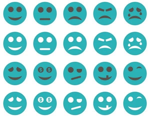 Smile and emotion icons