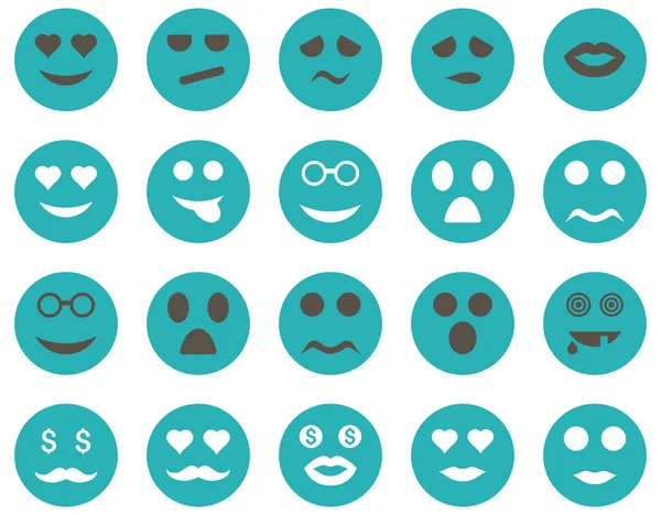 Smile and emotion icons