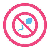 Icono de trama redondeado de espermicida — Foto de Stock #90410592