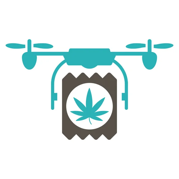 Drugs Drone Delivery Icon