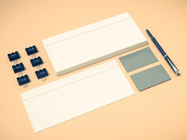 Corporate identity template design stationery