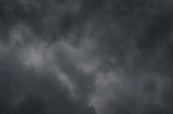 Background of gray thunderstorm clouds, gloomy skies in bad weather