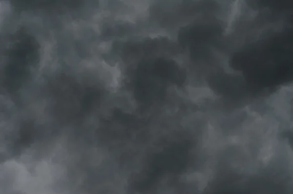 Background of gray thunderstorm clouds, gloomy skies in bad weather