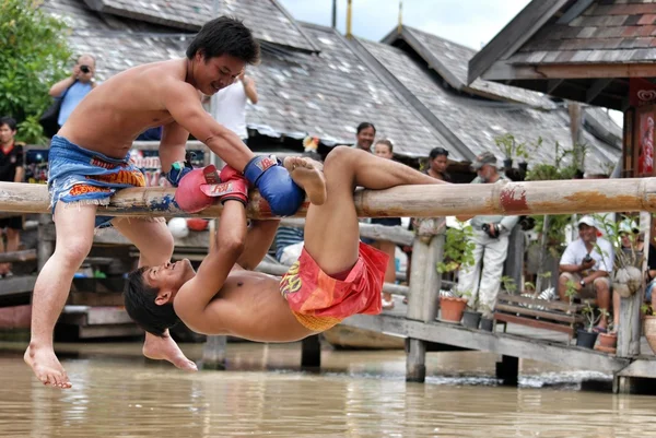 Traditional water Thai boxing