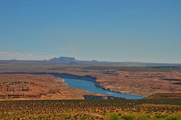 Glen canyon. The view from the observation deck of the Arizona sunset. Grand Canyon National Park,  Arizona, the USA