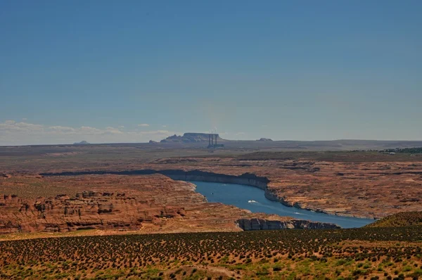 Glen canyon. The view from the observation deck of the Arizona sunset. Grand Canyon National Park,  Arizona, the USA