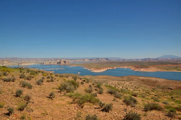 Glen canyon. The view from the observation deck of the Arizona sunset. Grand Canyon National Park,  Arizona, the USA