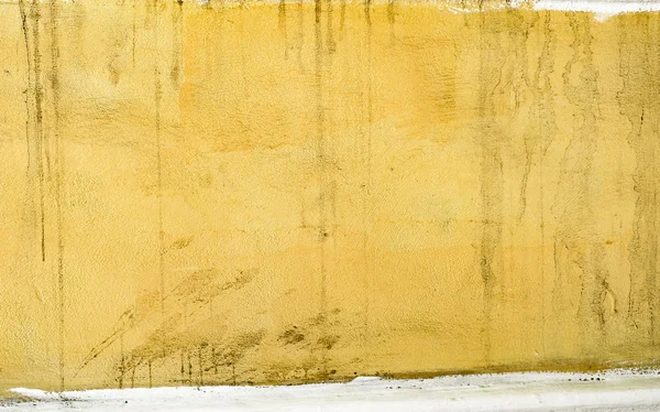 Vintage painted yellow wall background