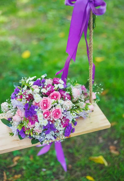 Bridal bouquet. rustic
