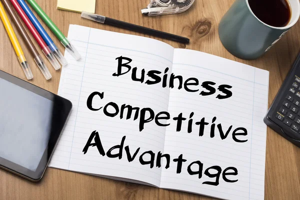 Business Competitive Advantage - Note Pad With Text