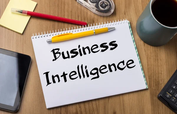 Business Intelligence - Note Pad With Text