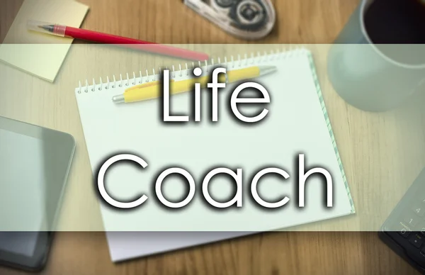 Life Coach -  business concept with text