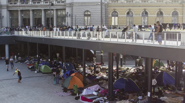 Refuge camp - Transit zone