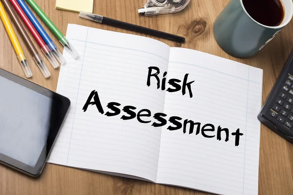 Risk Assessment - Note Pad With Text