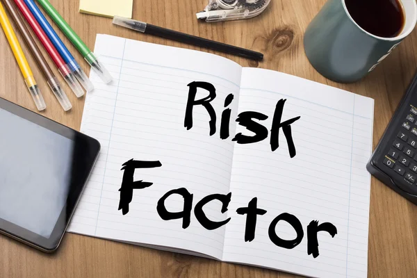 Risk Factor - Note Pad With Text