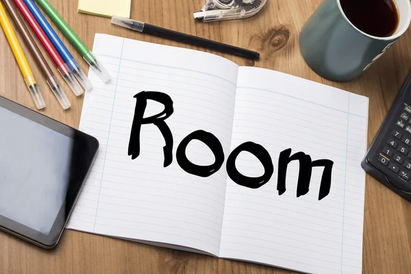 Room - Note Pad With Text
