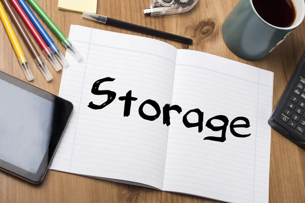Storage - Note Pad With Text