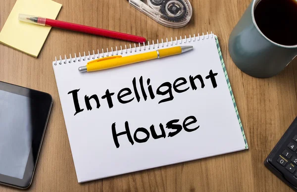 Intelligent House - Note Pad With Text