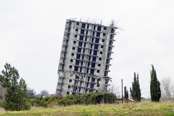 Tilted house