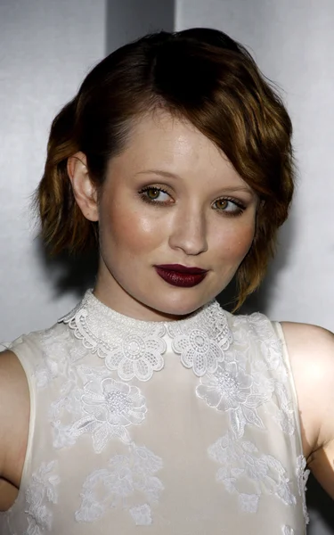 Actress and singer Emily Browning