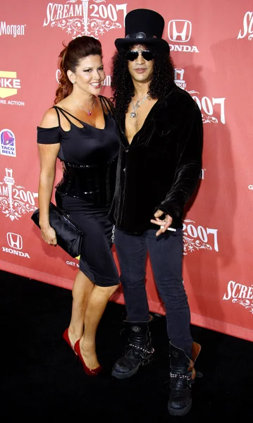 Slash and Perla Ferrar