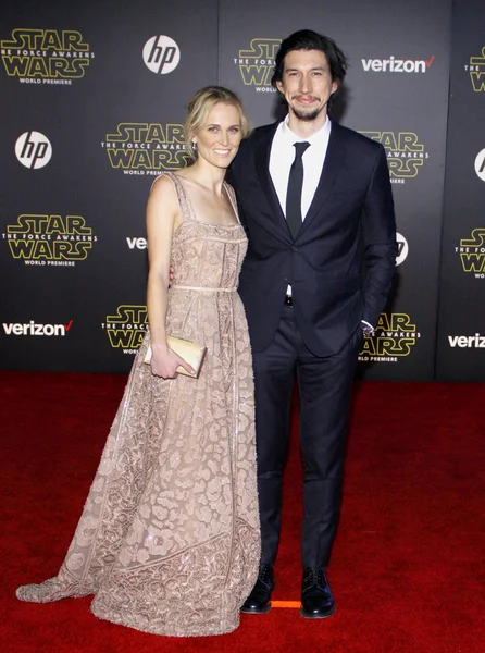 Adam Driver and Joanne Tucker