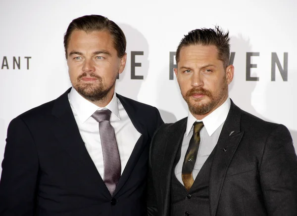 Leonardo DiCaprio and Tom Hardy