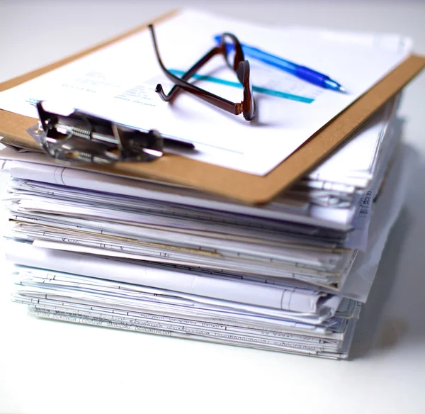 File Stack, file folder with white background