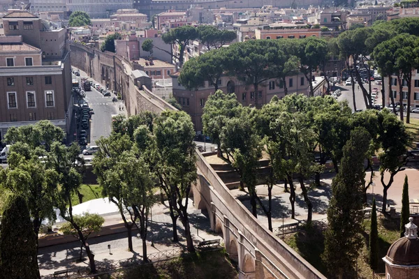 Passetto di Borgo connecting Vatican City with Castel Sant'Angelo