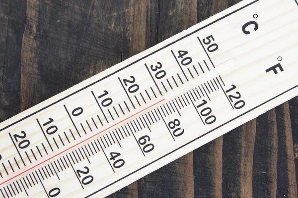 Mercury Thermometer with Celsius and Fahrenheit Degrees