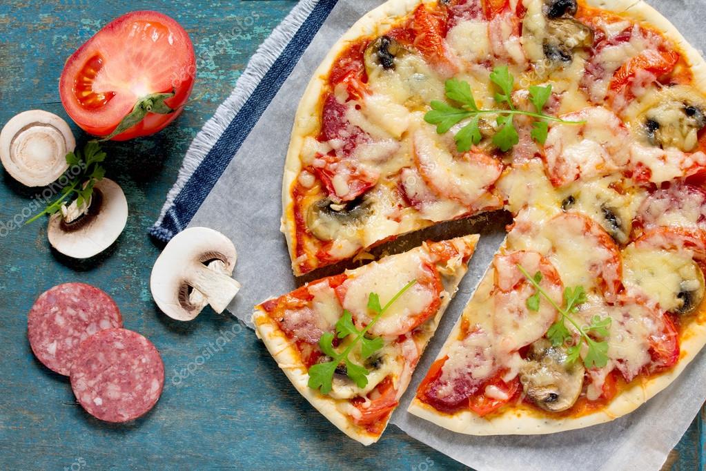 Рецепт Вкусной Пиццы В Духовке