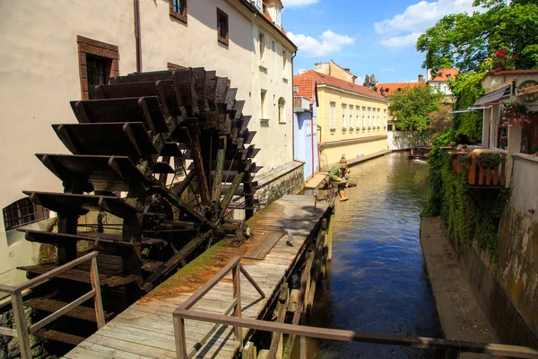 Historic Water Mill in Prague, Water Mill, czech republic, europ