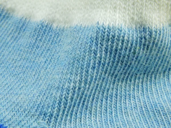 Knitted socks detail background texture
