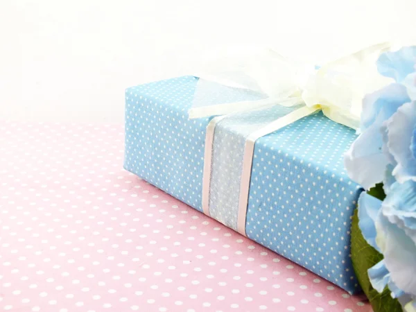 Present gift box with bow decoration use for variety of holiday