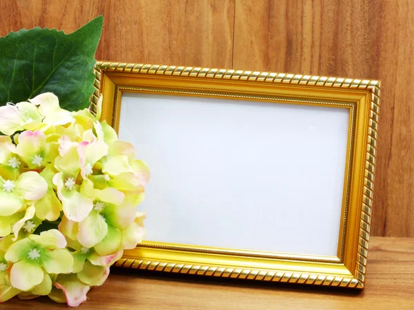 Photo frame with decoration still life