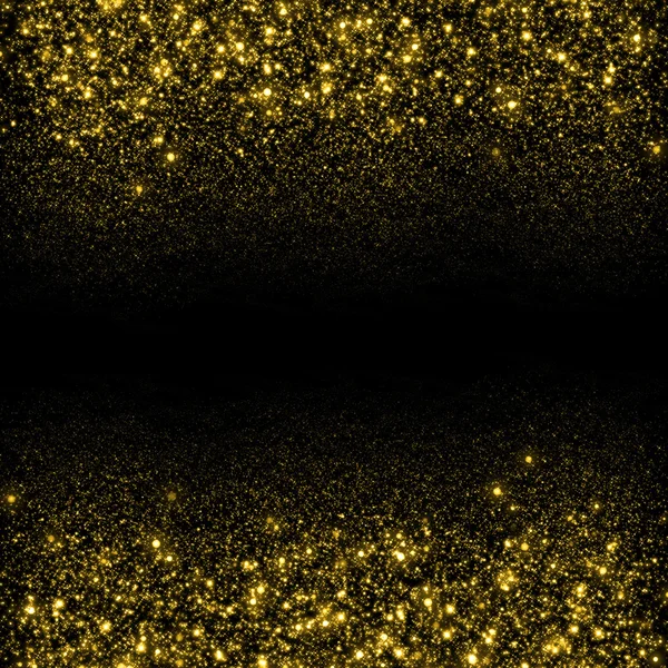 Gold glittering sparks background