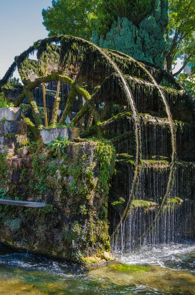 Water wheels in Provence, France