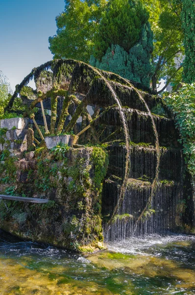 Water wheels in Provence, France